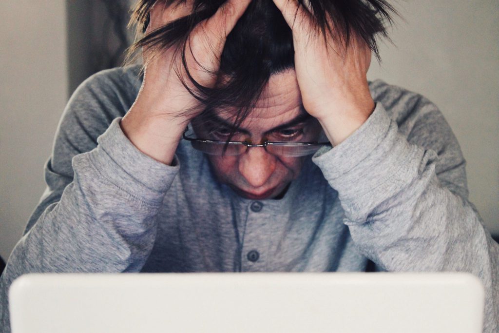 Frustrated Man