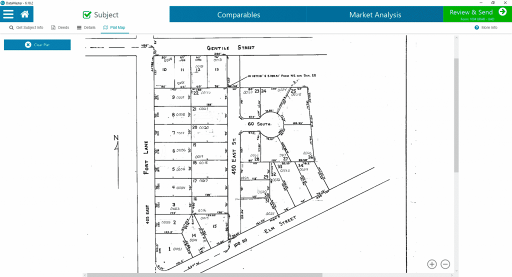 Get Plat Maps conveniently through DataMaster!