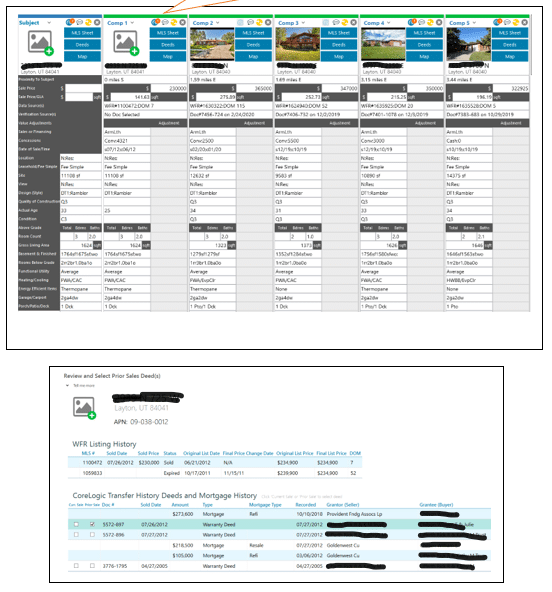 CompTracker is a robust appraisal tool!

