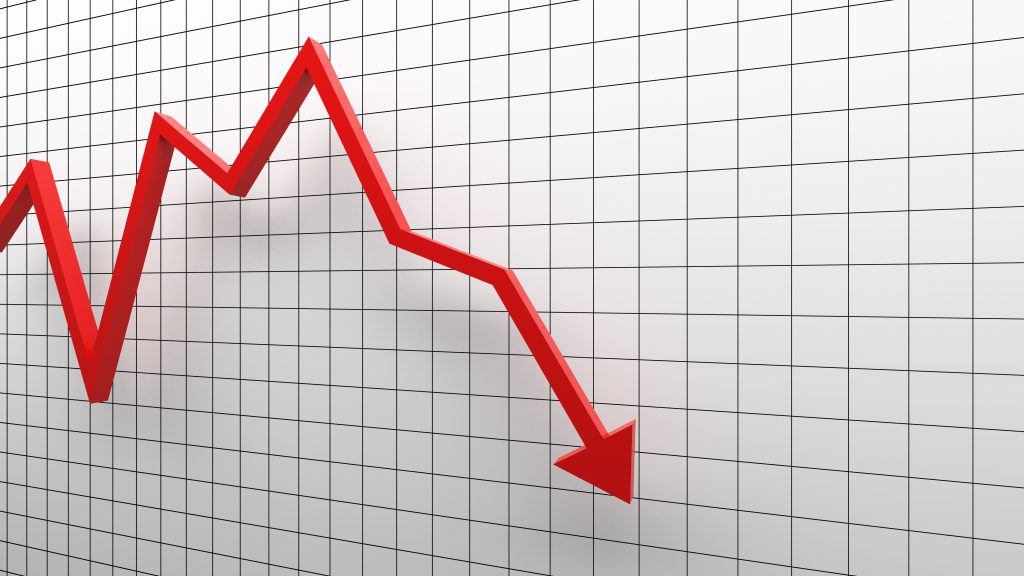 The house building rate has dropped